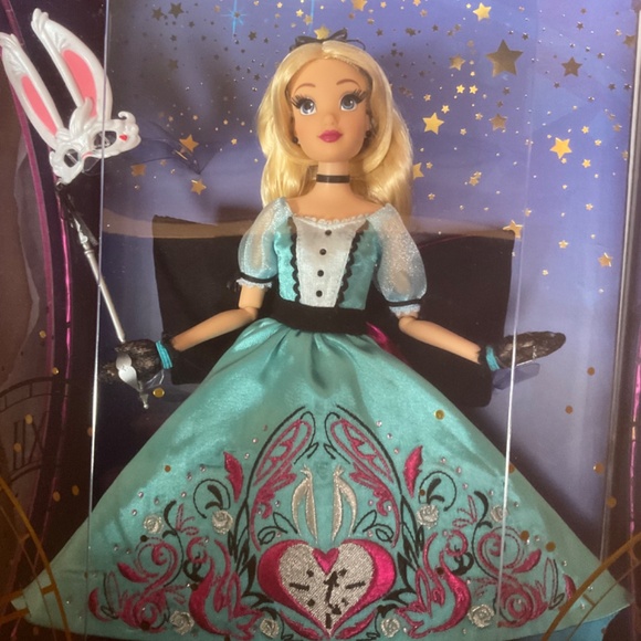 DISNEY LTD ’ALICE from WONDERLAND ‘’ 12 in. MIDNIGHT MASQUARADE SERIES D23 - Picture 5 of 8